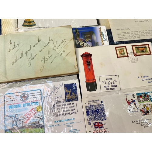 1363 - First Day Covers, to include Football World Cup, Wigan V Grimsby, Winston Churchill, The World Cup, ... 