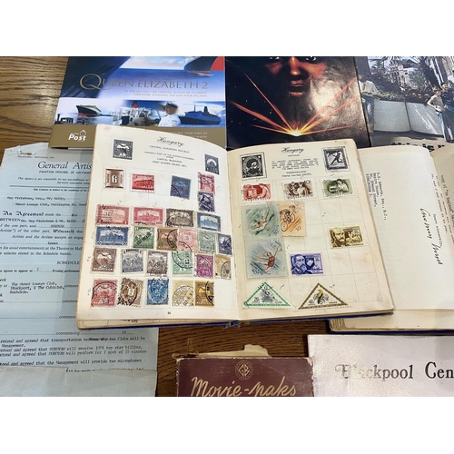 1365 - Collection of Ephemera to include, original Lucy Atwell postcard, Queen Elizabeth brochure, Joan Arm... 