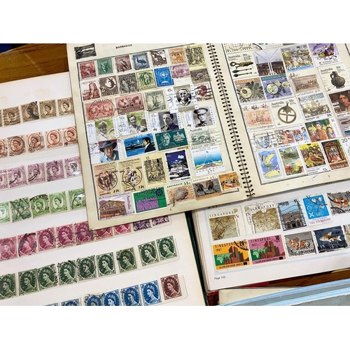 1419 - Stamp Interest - A Number of Varied Stamp Albums, with contents from around the world.