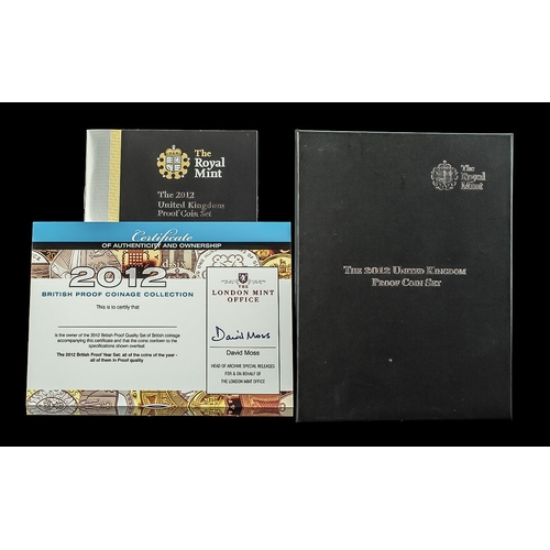 343 - 2012 Royal Mint 10 Coin Gift Set. Lovely Royal Mint 10 Coin Gift Set, Housed In Presentation Case.