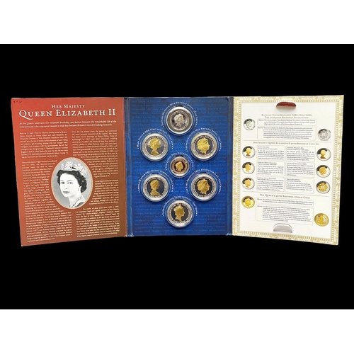 481 - The London Mint H.M Queen Elizabeth II 90th Birthday Gold Coin Proof Set In Original Folder and All ... 