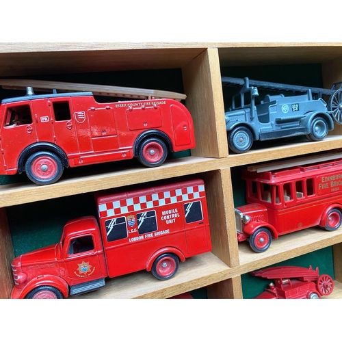 1345 - Fire Brigade Interest - Collection of Die Cast Fire Engine Models, representing Fire Service vehicle... 