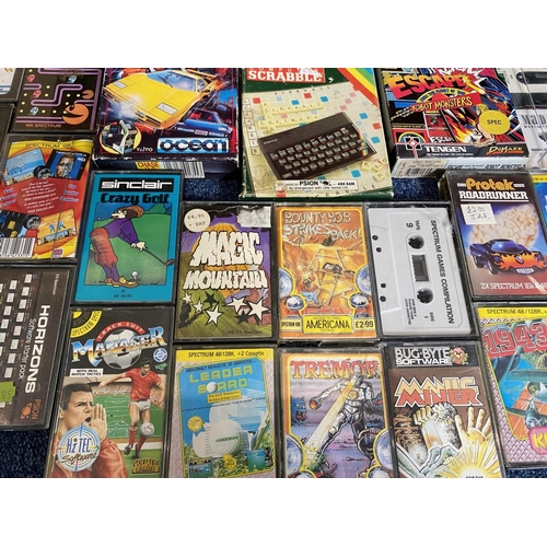 1566 - Sinclair ZX Spectrum 2 Console, with approx. 100 games, controllers, accessories, etc.