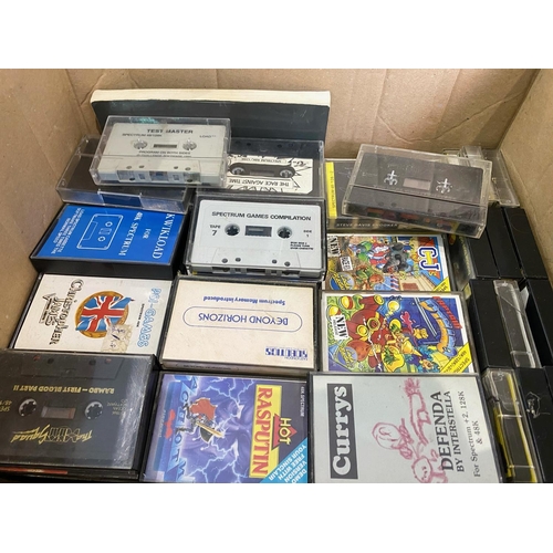 1566 - Sinclair ZX Spectrum 2 Console, with approx. 100 games, controllers, accessories, etc.