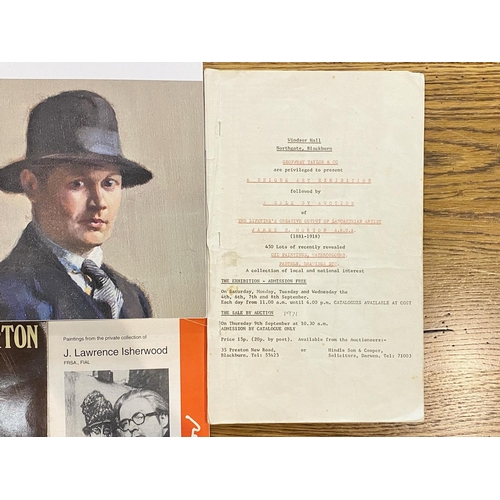 921 - James Hargreaves Morton (1881-1918) A Collection of Rare Books, to include an original auction catal... 