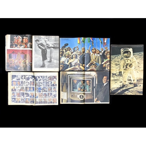 1354 - NASA - Moon Landing Interest - Collection of original Sunday Times Magazines, relating to the 1969 m... 