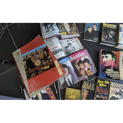 1355 - Beatles Interest - Collection of Beatles Memorabilia, comprising Beatles Book Monthly in six folders... 