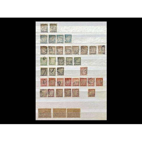 1469 - Stamp Interest - France Collection from 1853 imperfs to 1950's in album with duplication in places, ... 