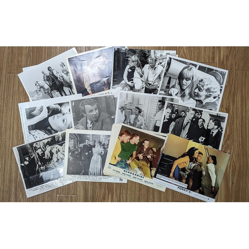 1477 - Film Star Photographs ' Unsigned '. All 10 x 8 Inches, Stars Including Richard Burton, Susan George,... 