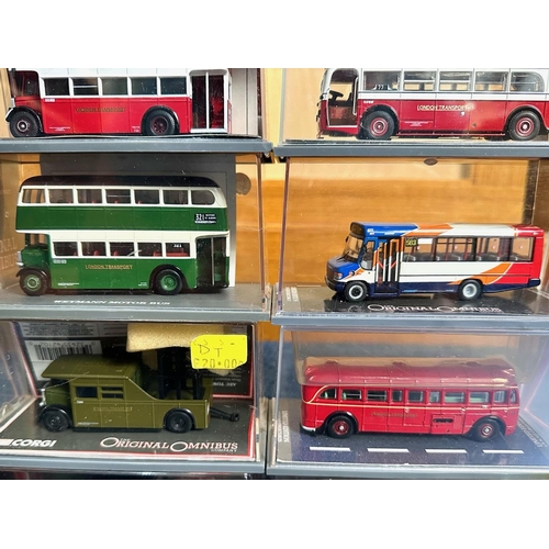 1516 - Corgi Transport Interest. A Good Collection of Corgi Omnibus Vehicles, All Look to be In Unused Cond... 