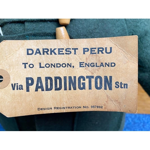 1530 - Original Paddington Bear, fully dressed in duffle coat and wellington boots and hat.  Height 18''.