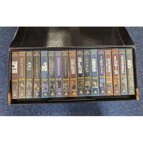 1535 - James Bond 007 Collection Full Set of Videos 17 in total. In original box