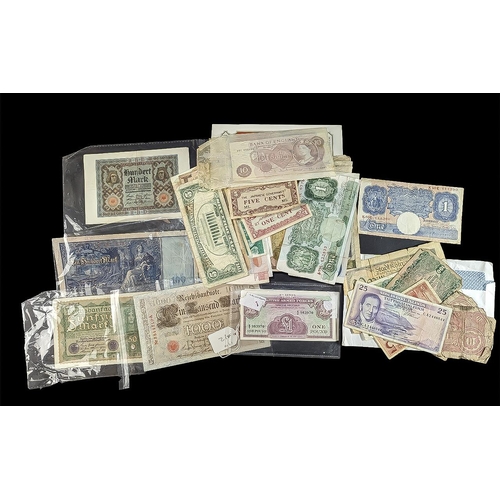 Collection of Rare Banknotes, including Hundert Marks, Reichsbank ...