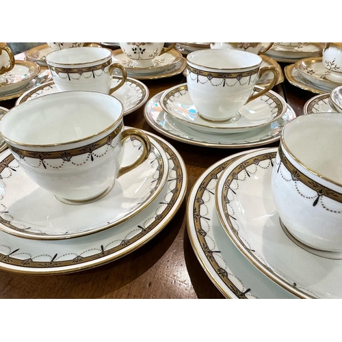 715 - T F & S Limited 'Phoenix' Tea Service, comprising 8 cups, 11 saucers, 12 side plate, two cake plates... 