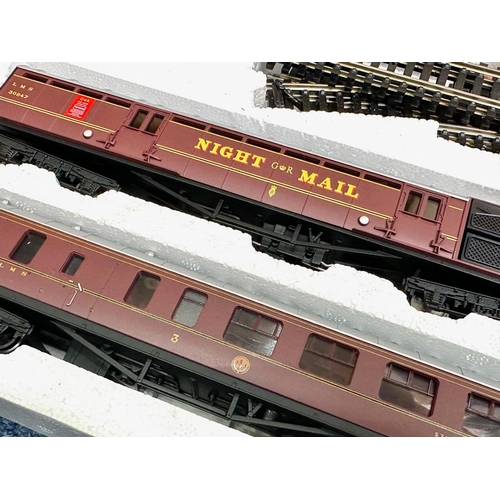 1509 - Hornby Night Mail Train Set, boxed, as new.