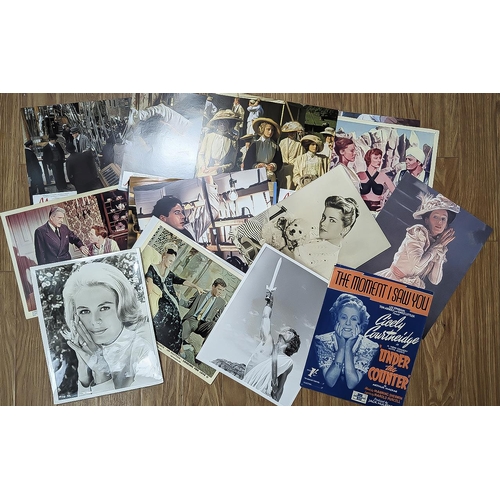 1477 - Film Star Photographs ' Unsigned '. All 10 x 8 Inches, Stars Including Richard Burton, Susan George,... 