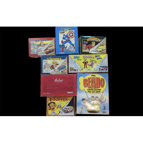 1480 - Collection of Corgi Comic Classic Die Cast Models, comprising The Skipper, Adventure, The Topper, Th... 