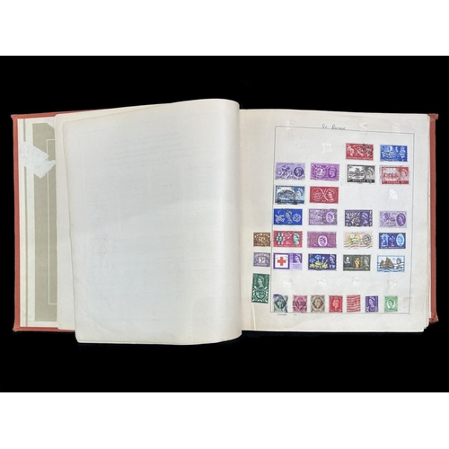 1483 - Schaubek Europa Stamp Album - Well Filled With Stamps From Around The World. Well Worth A Look.