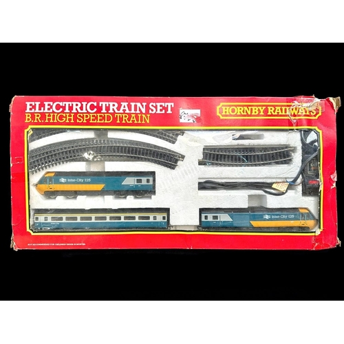 1505 - Hornby Railways Electric Train Set B.R. High Speed Train Set, boxed (box some wear and tear).