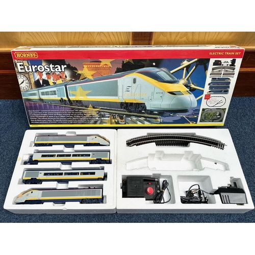 1511 - Hornby Eurostar Electric Train Set, boxed, as new.