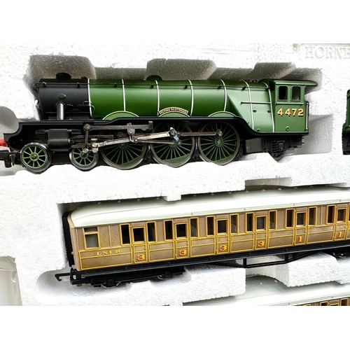 1513 - Hornby Flying Scotsman Electric Train Set, boxed, as new.