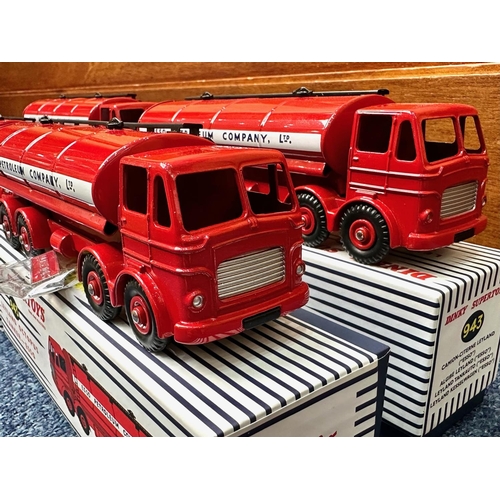 1524 - Die Cast Models including four Dinky Supertoys Leyland Tankers, Corgi Citybus, Dinky Toy Trojan Van,... 