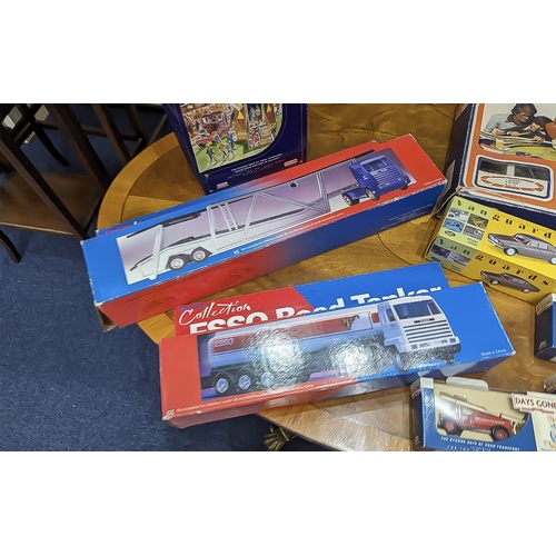 1527 - Box of Assorted Die Cast Models including Lledo Showmans Collection Helter Skelter, three Lledo Coll... 