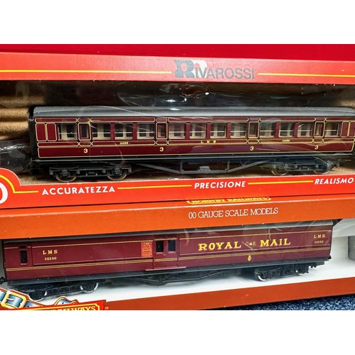 1534 - Railway Interest - Hornby Railway 00 Gauge Trains, including R.432, R.474, B12 Locomotive, R.457, R.... 