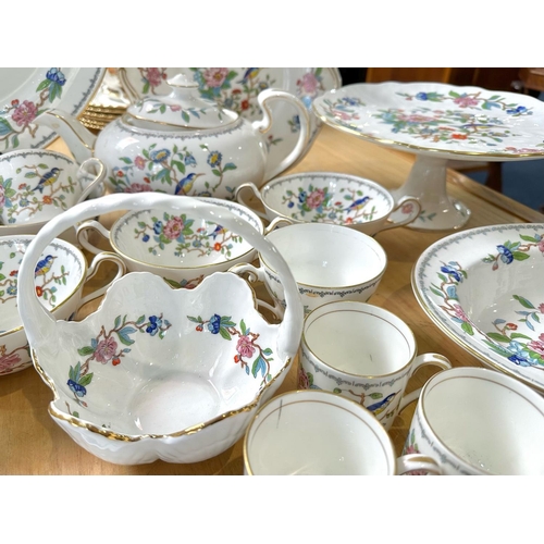 645 - Aynsley Pembroke Design Large Collection of Dinner Ware (reproduction of an 18thC Aynsley Design). I... 