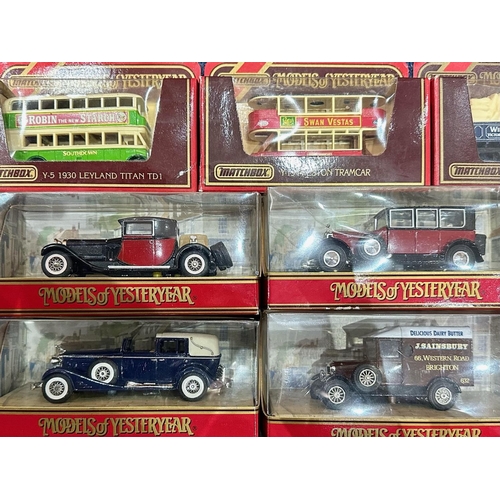 1387 - Matchbox Models of Yesteryear Interest. Boxed Lot of Various Models of Yesteryear, Includes Chubbs V... 