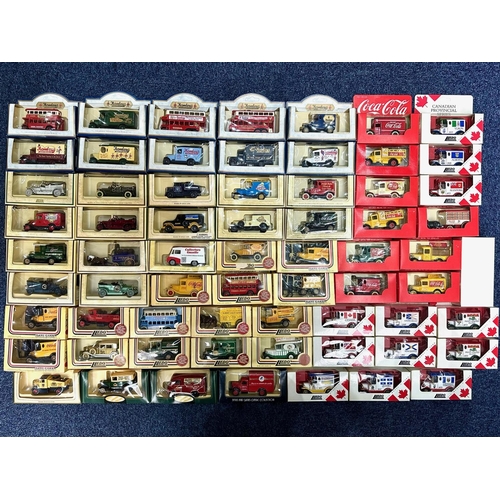 1389 - Lledo Vehicles Interest. Good Collection of Boxed Lledo ' Models of Days Gone By, Various Trucks, In... 