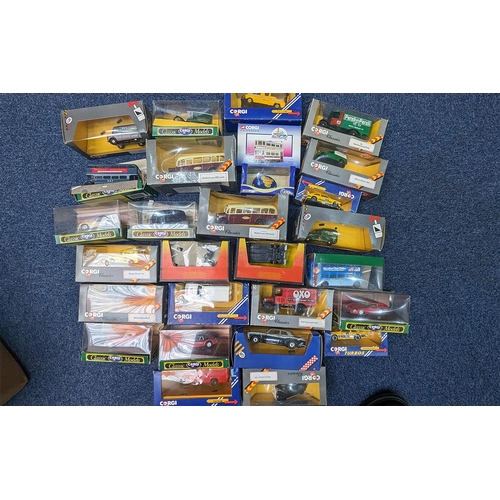 1395 - Corgi Interest. Good Collection of Boxed Corgi Vehicles, Various Models etc. Please See Photos for M... 