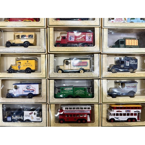 1397 - Lledo Vehicles Interest. Good Collection of Boxed Vehicles, Includes Buses, Trucks, Trams etc. Pleas... 