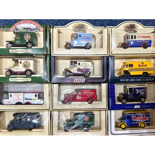 1401 - Lledo Interest. Large Collection of Lledo Boxed Vehicles - ' Days Gone ' Collection. Great Collectio... 