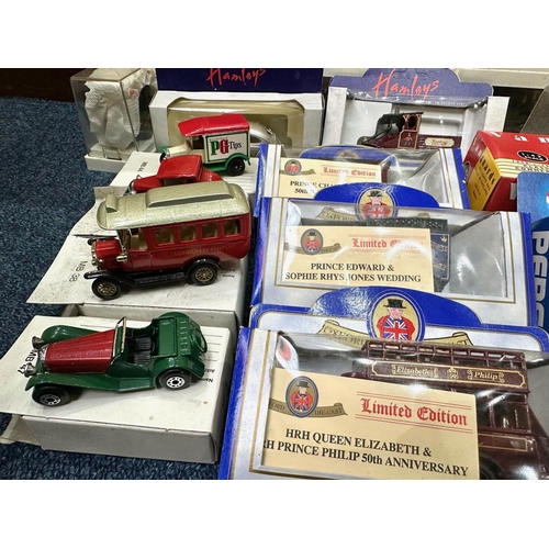 1403 - Collection of Boxed Collector's Vehicles. Various Makes and Models, Includes Corgi Mini Eggs Van, Ha... 