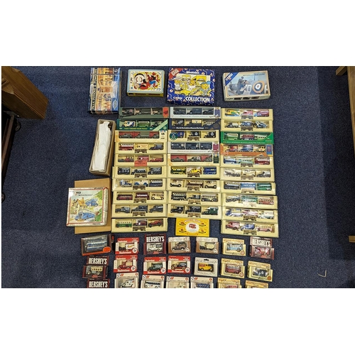 1409 - Large Collection of Boxed Collector's Vehicles. Includes Corgi Map Were on th Move, Days Gone Vehicl... 