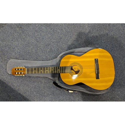 1167 - Ronda Acoustic Guitar in soft case.