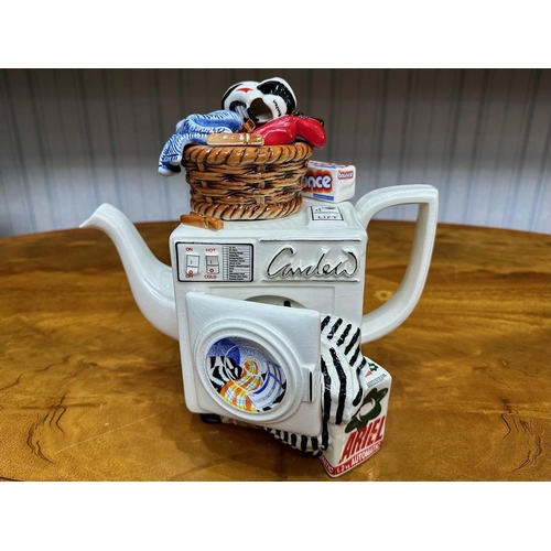 631 - Cardew Design Limited Edition Novelty Teapot in the form of a Washing Machine, No. 2015/5000.  Desig... 