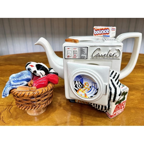 631 - Cardew Design Limited Edition Novelty Teapot in the form of a Washing Machine, No. 2015/5000.  Desig... 