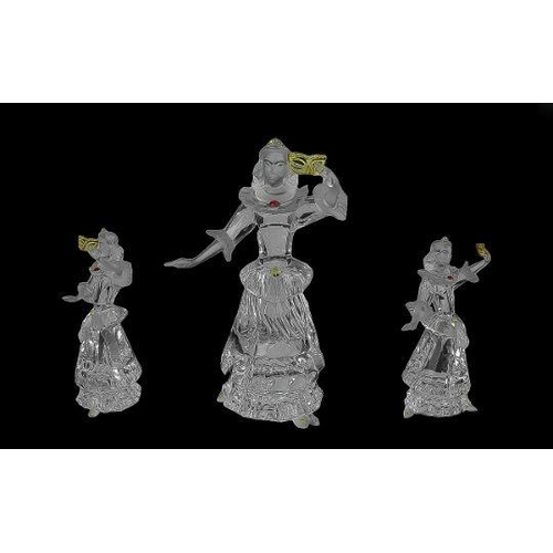 723 - Swarovski S C S Annual Edition 2000 Crystal Figure 'Masquerade' 'Columbine', issued 2000 only, code ... 