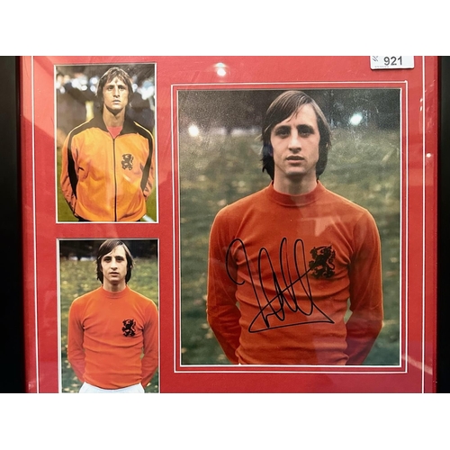 922 - Football Interest - Two Framed Photographs, one of the 1966 World Cup Winners, and one of several im... 