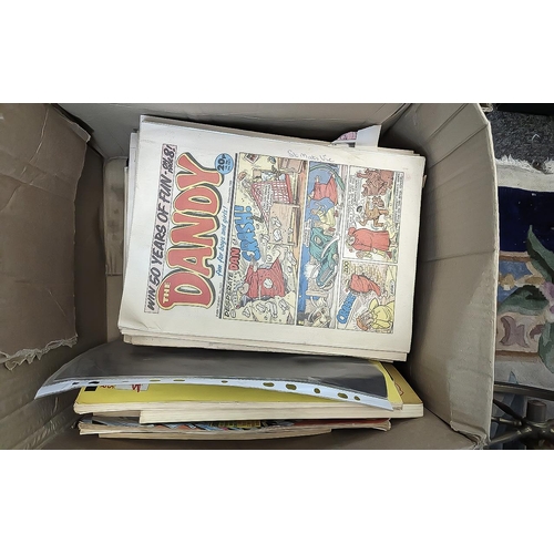 1418 - Collection Of Comics To Include 1980's The Beano, 1970's Marvel & Spider-Man etc