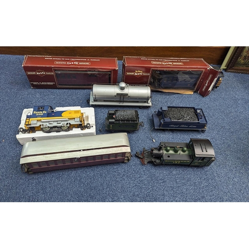 1513 - A Large Collection of Railway Items - To Include Two Boxed Bachmann Big Haulers, Together with A San... 