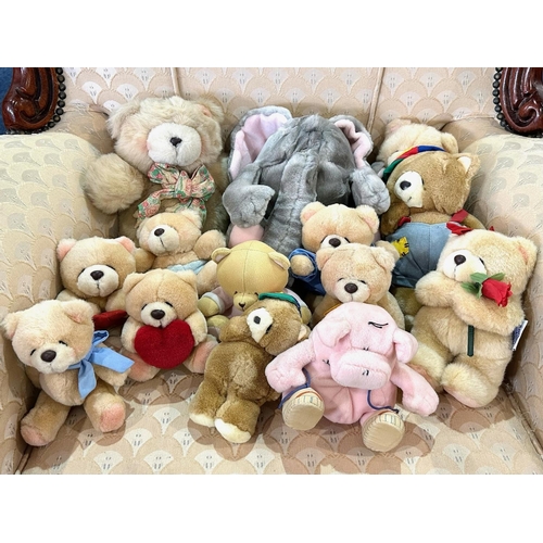 1514 - Collection of Teddy Bears & Soft Toys, by Andrew Brownsword including Collection No. 262 plush eleph... 