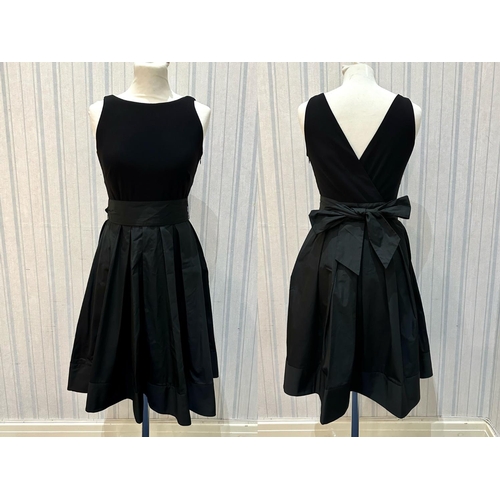 1564 - Ralph Lauren Black Cocktail Dress, brand new with tags and original box, style 'Le Transition' size ... 