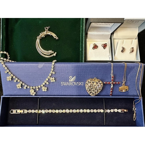 315 - Good Collection of Jewellery, Includes Silver 925 Jewellery, Guess Bracelet In Box, Swarovski Bracel... 