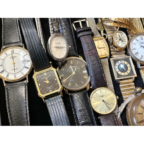 362 - Collection of Gents & Ladies Wristwatches, bracelet and leather straps, makes include boxed Accurist... 