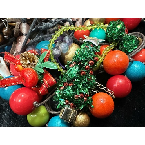 360 - Good Collection of Costume Jewellery. Includes Beads, Necklaces, Bracelets etc. Together with anothe... 