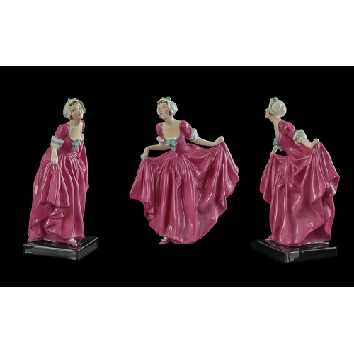 543 - Royal Doulton Hand Painted Early Figure 'Delight', HN1772, designer L.Harradine, issued 1936 - 1949,... 