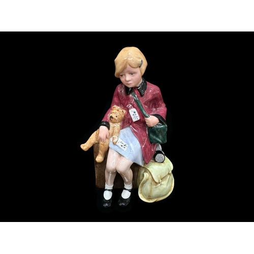 615 - Royal Doulton 'Please Sir' No. HN3302, modelled by Adrian Hughes, limited edition and hand decorated... 